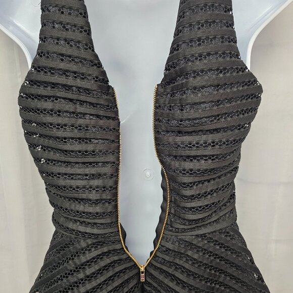 Vintage Guess Y2K Tank Crochet Stripes Goth Whimsigoth Fairy Grunge XS - Picture 8 of 11